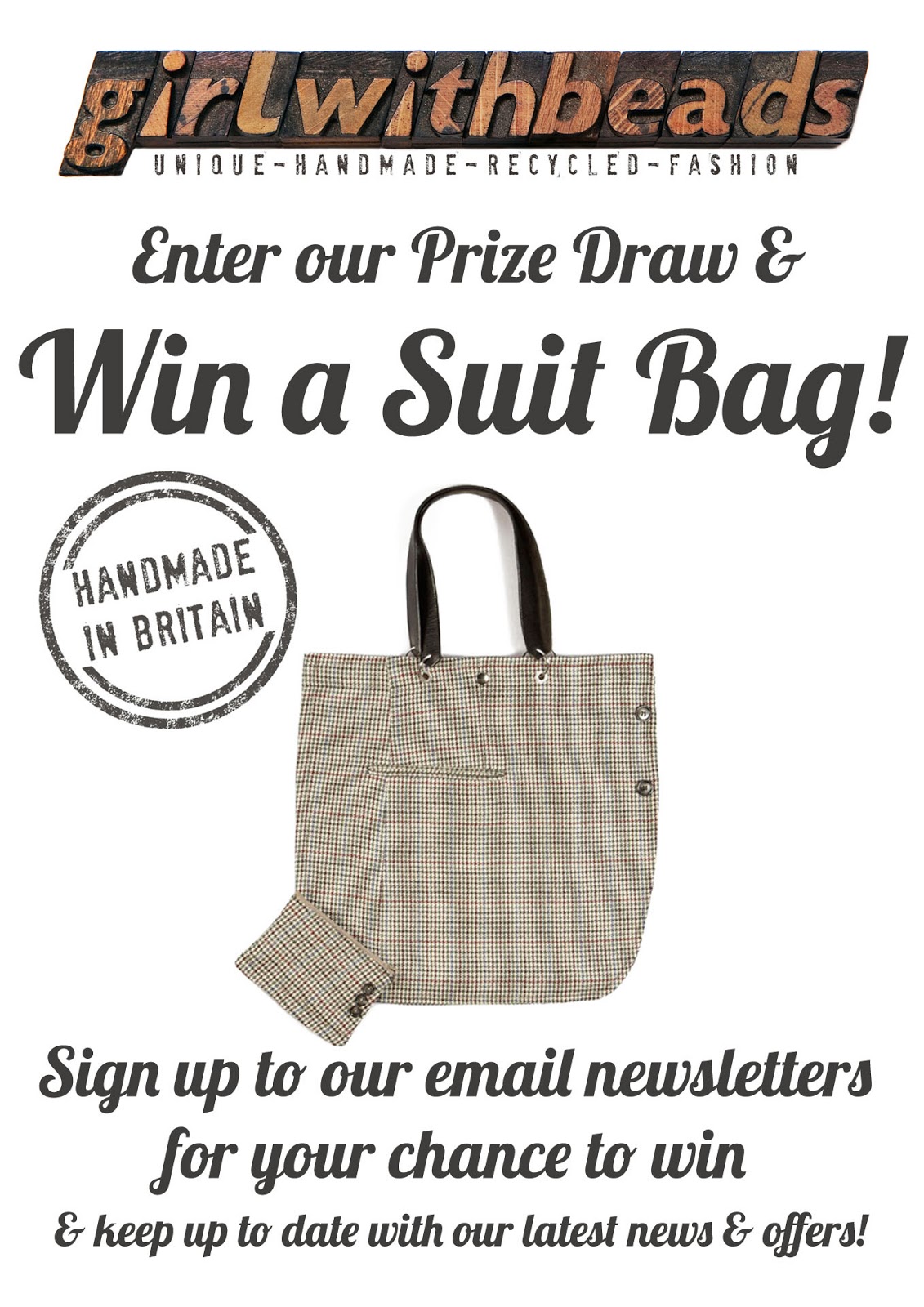 prize draw poster