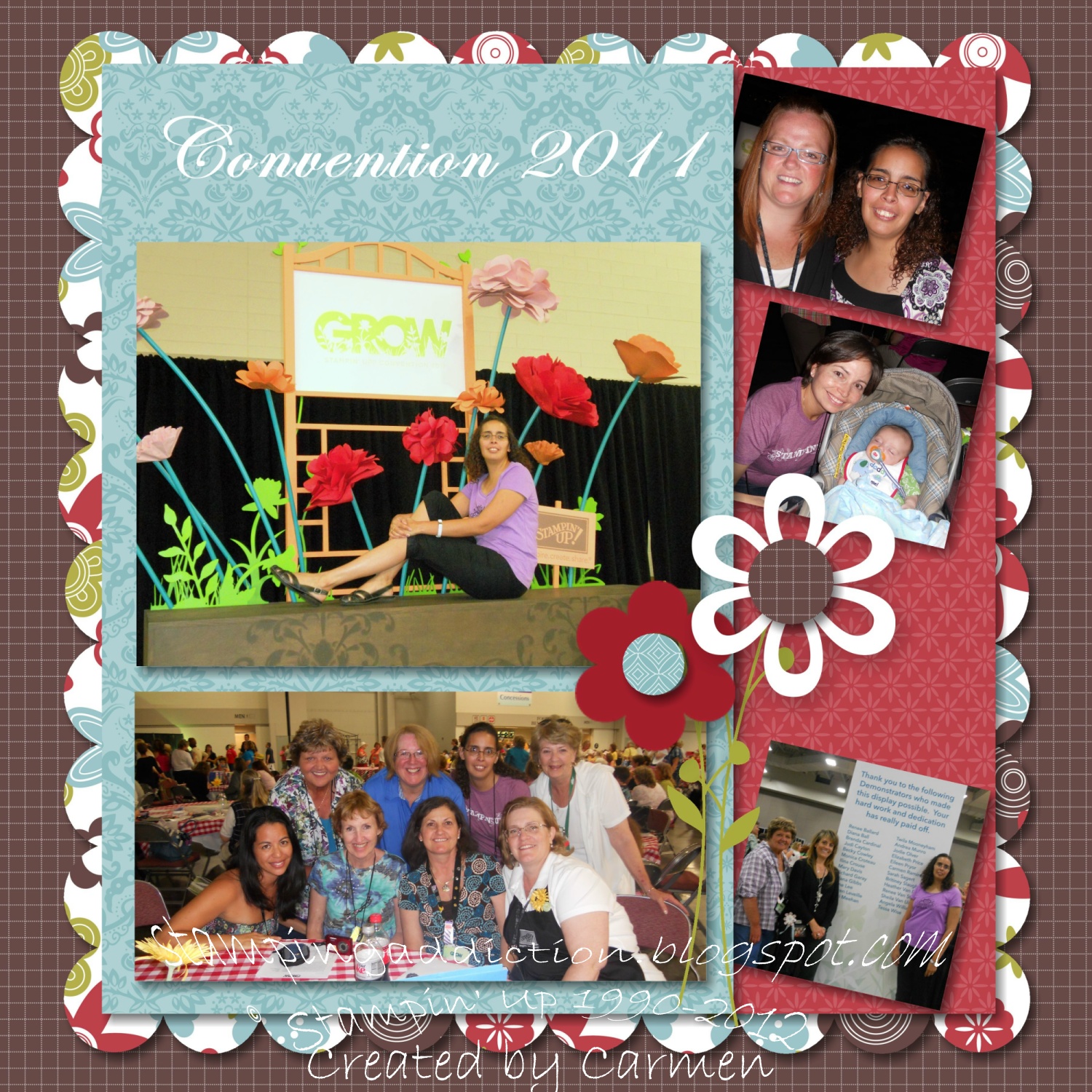 March Scrapbook Layouts