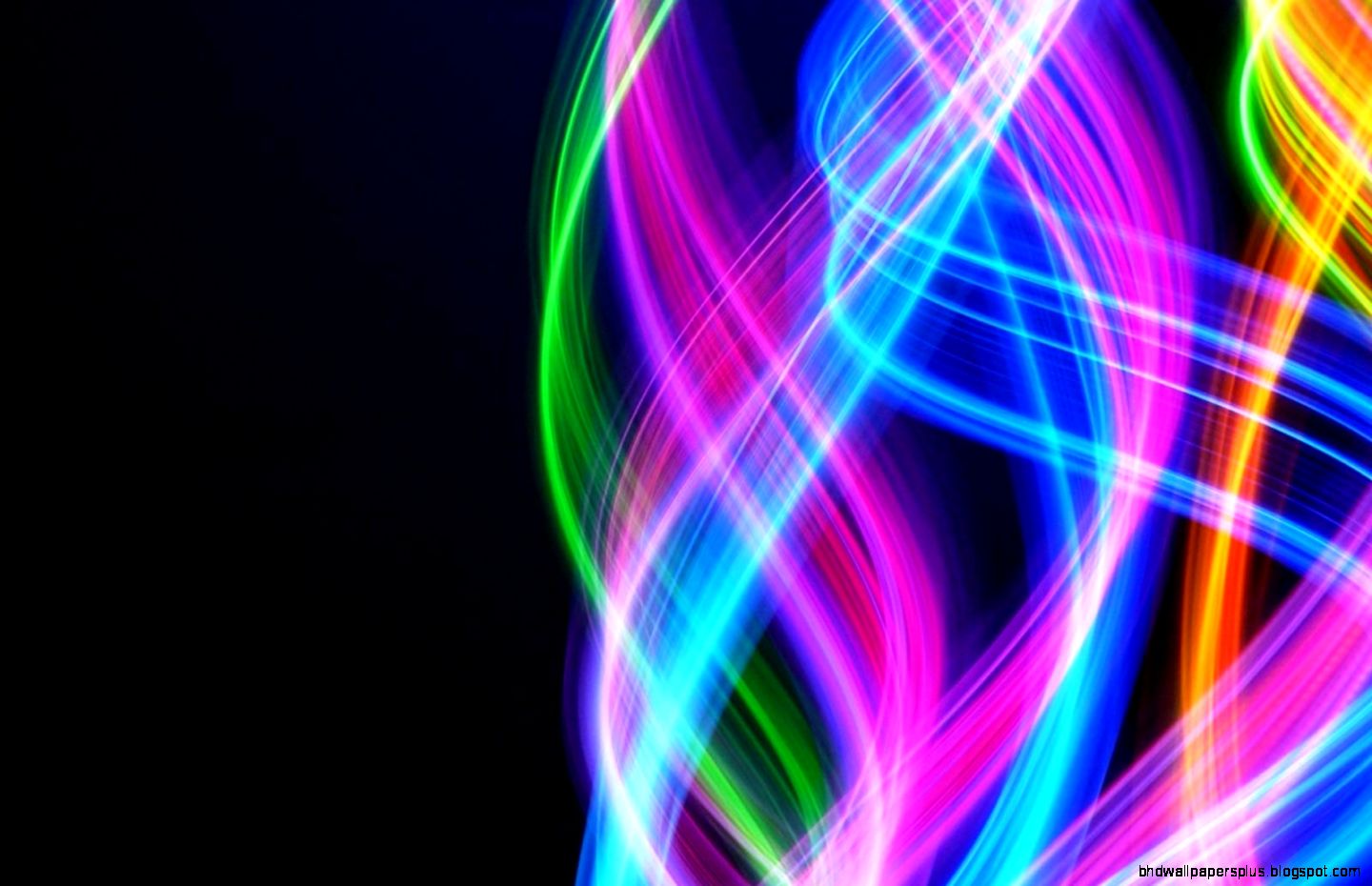 3D Neon Background Rainbow 3D Neon Background Rainbow