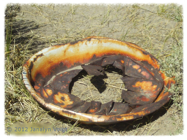 Abandoned washpan, Bodie, California