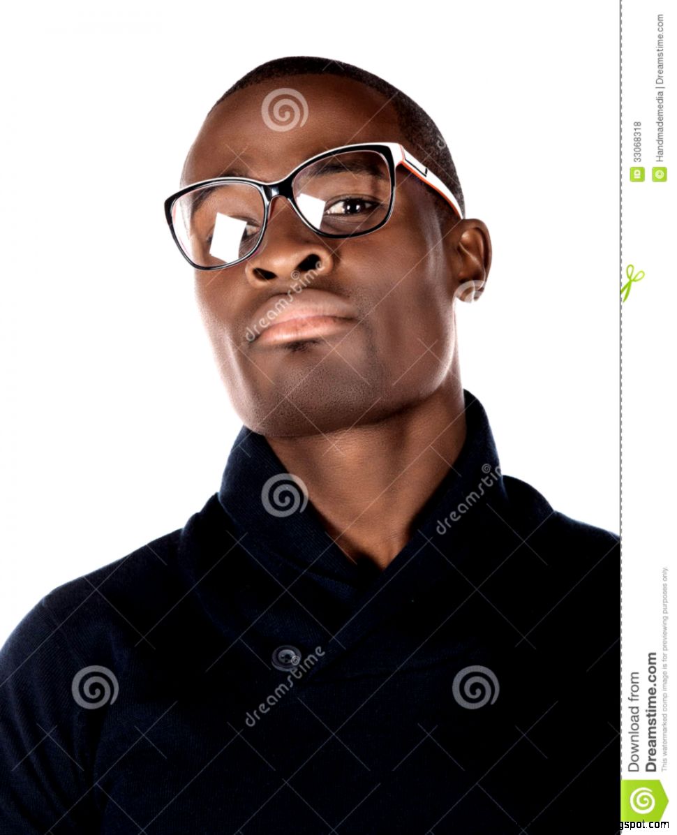 Black Men Wearing Nerdy Glasses Black Men Wearing Nerdy Glasses