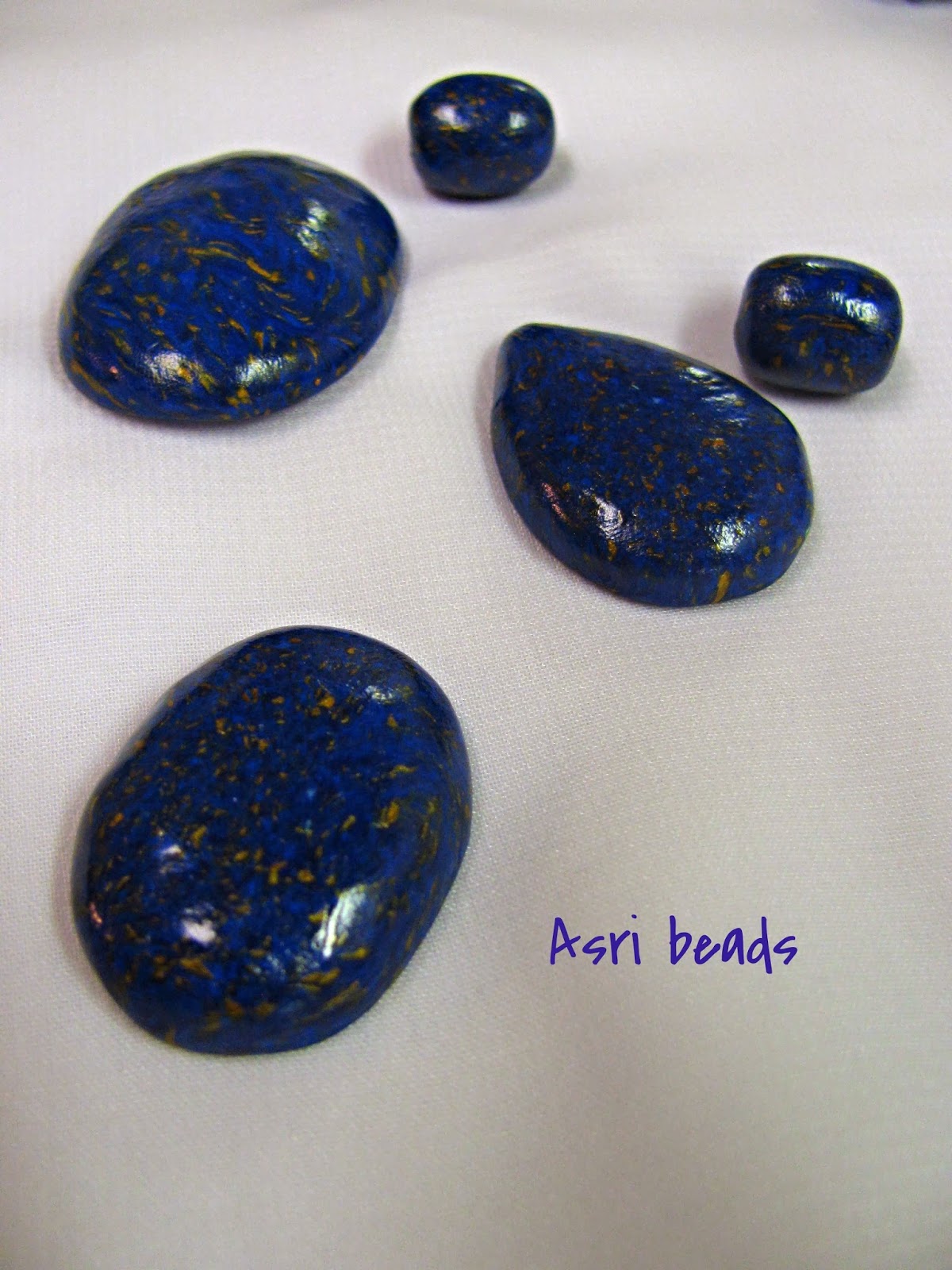 Asri's Beadswork Faux Lapis Lazuli