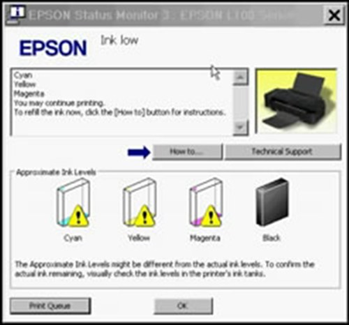 Epson L800 Printer Resetter