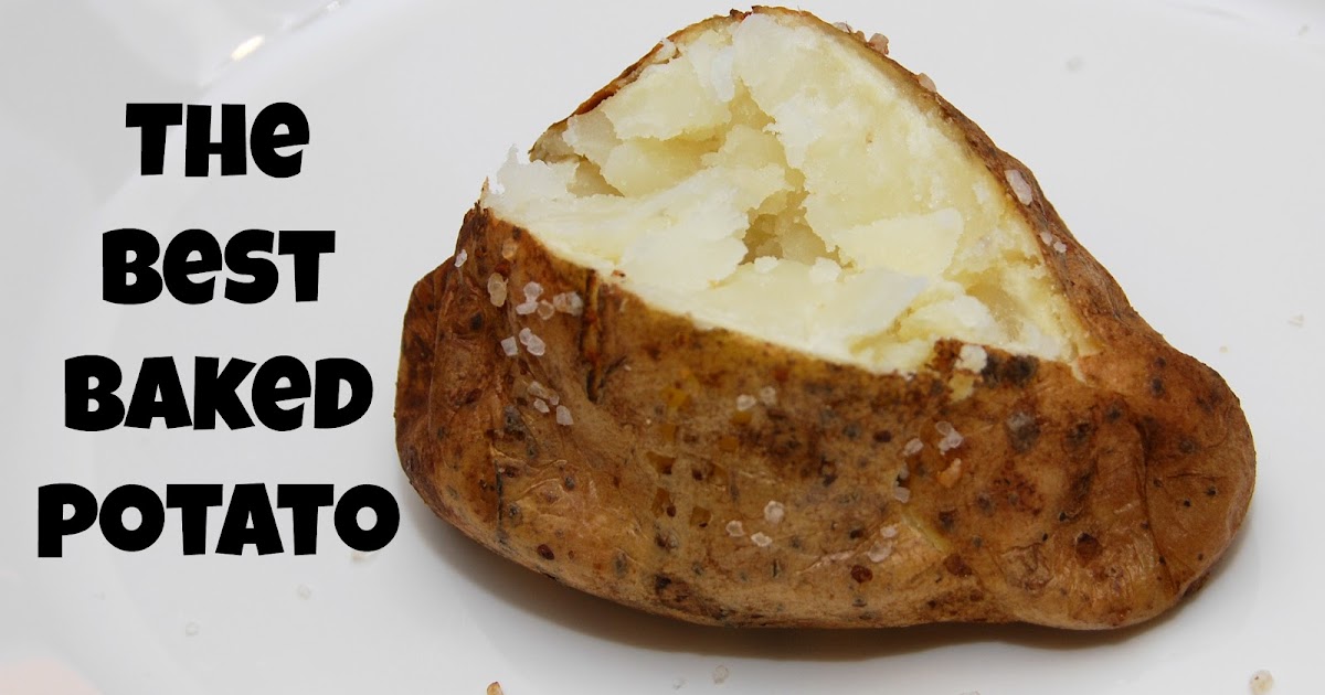 One Creative Housewife The Best Baked Potato