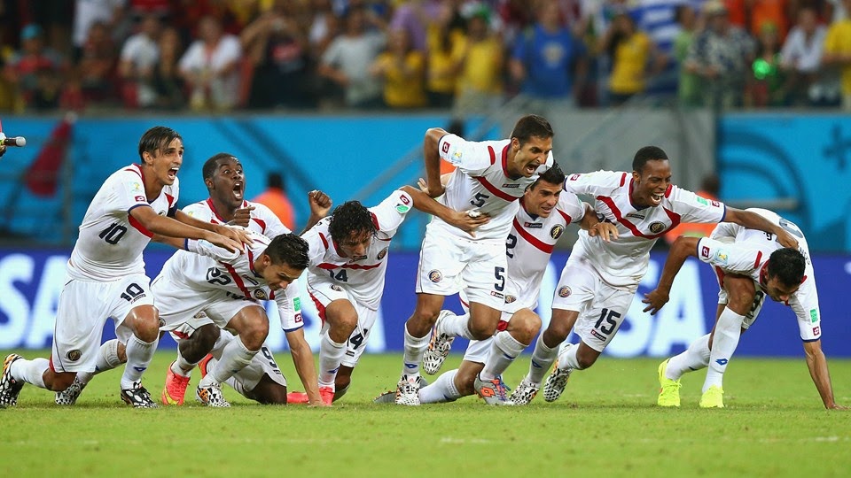 Deporte Futbol Costa Rica vencio en penales a Grecia en Mundial Brasil 2014