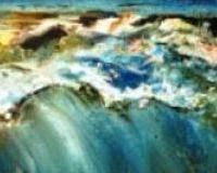 Oil painting Big wave