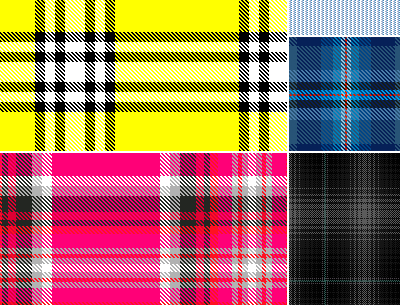 Generate plaid backgrounds | How About Orange