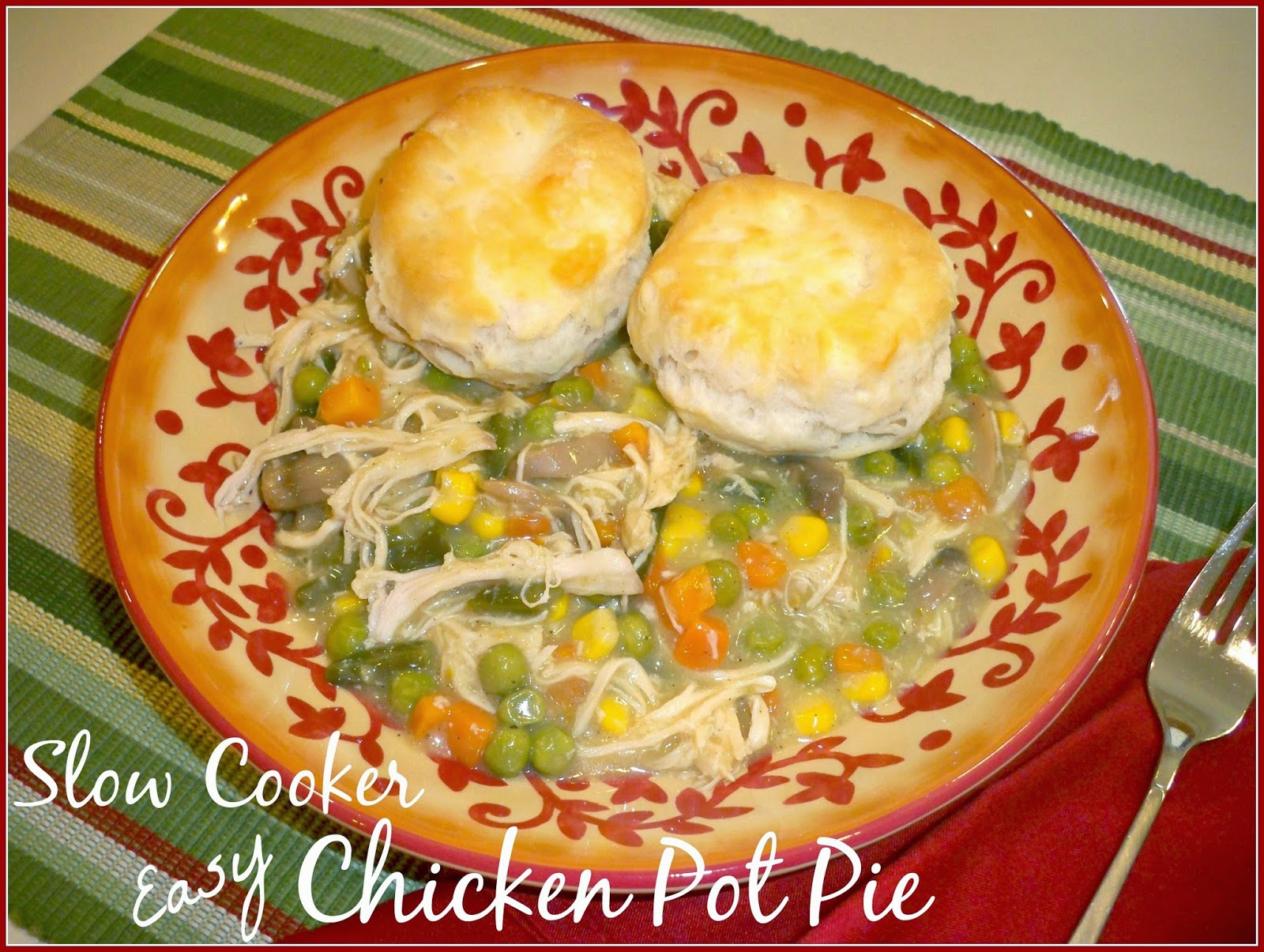Easy as Pie Slow Cooker Easy Chicken Pot Pie
