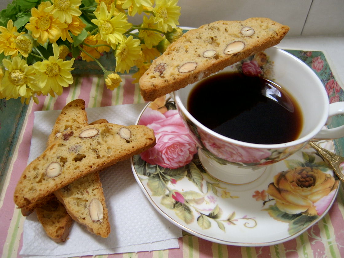 Through The Kitchen Door Almond Fennel Biscotti