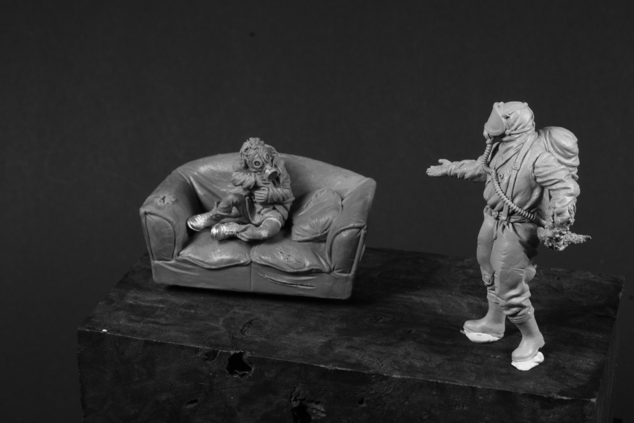 Review Kellerkind Miniaturen Zombie Diorama Miniatures