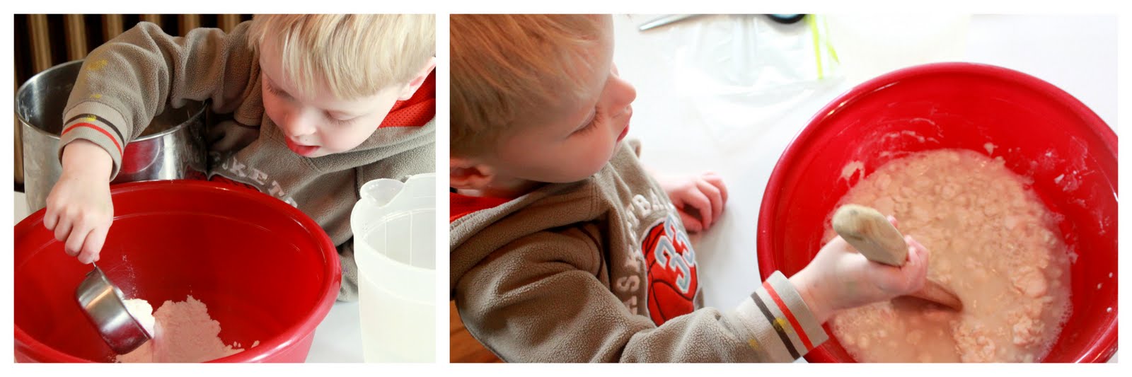 Flour Piping Sensory Activity for Kids Hands On As We Grow®