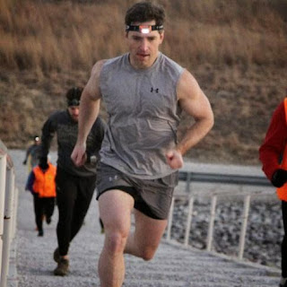 Aaron Fanetti in the 2015 Shivering Icy Trail Run