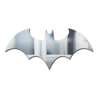 Just Stay Cool as Bruce Wayne with Paladone Batman Logo Mirror