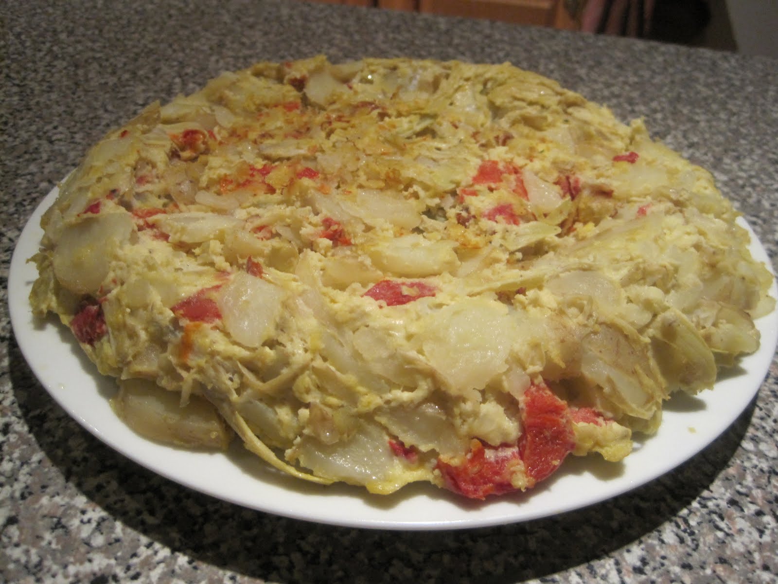 Making Michael Pollan Proud Spanish Tortilla with Artichokes and