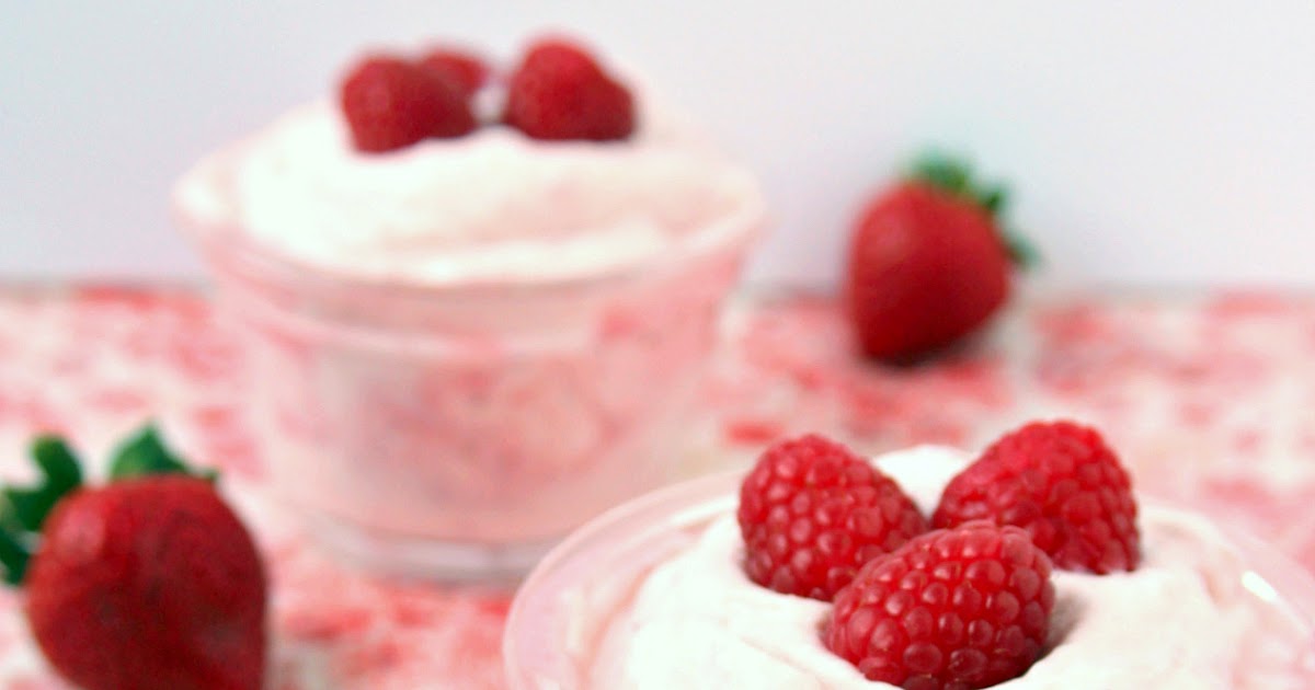 Strawberry and Raspberry Fool Manila Spoon