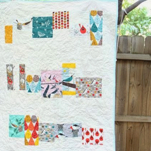 Tutorial: Charley Harper Baby Quilt