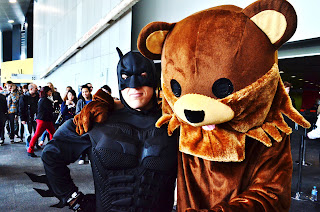 Barry Bear meets Batman