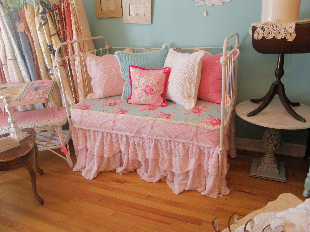 Vintage Chic Furniture Schenectady NY: antique baby crib ...