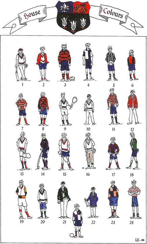 The Terrier and Lobster Eton Colours by Lachlan Campbell