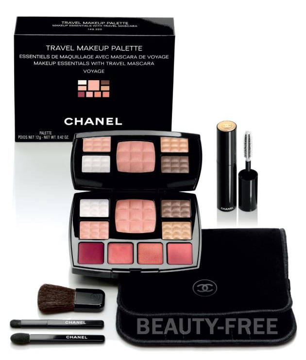 chanel travel makeup palette