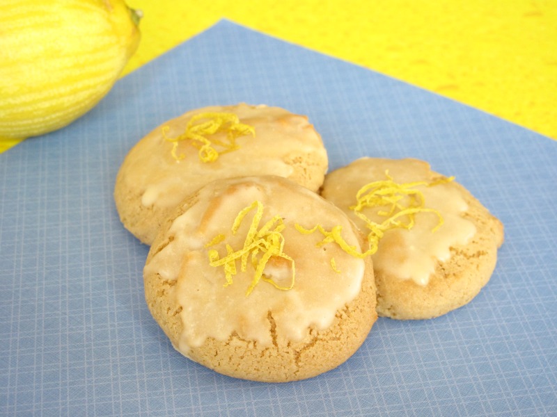 Recipes Soft GingerLemon Cookies with Lemon Glaze