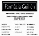 Farmàcia Guillén