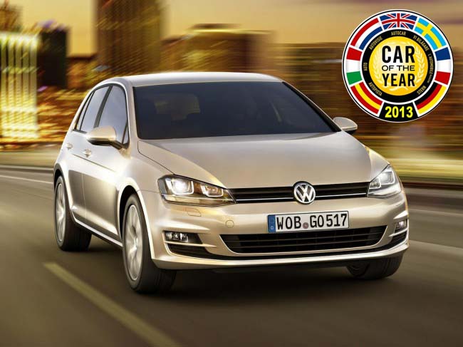 Carro do Ano Europeu 2013 - Volkswagen Golf
