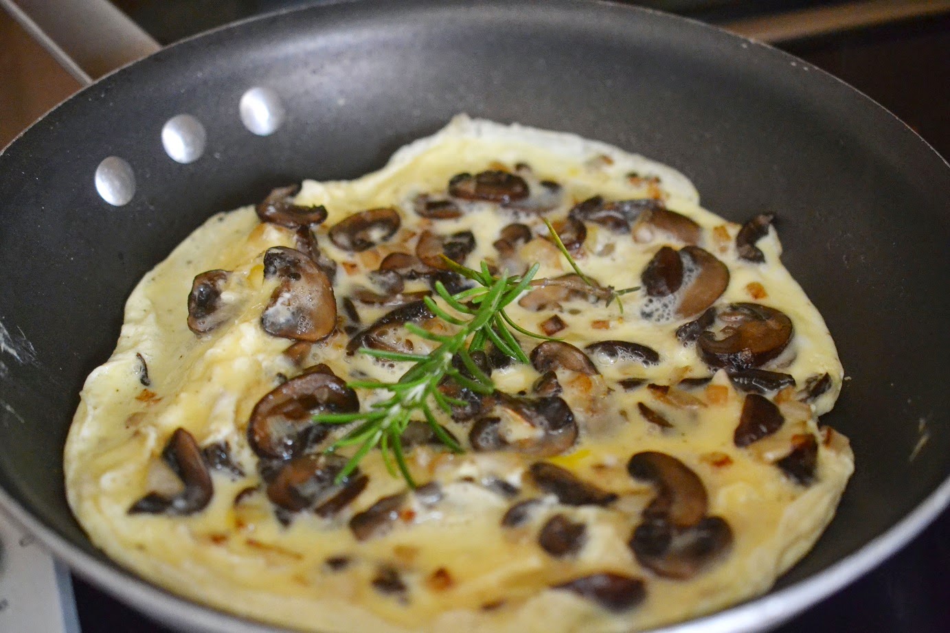 Greedy Girl : Mushroom Omelette