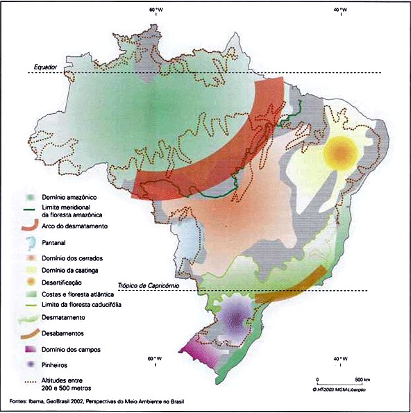 Biomas brasileiros - Planos de aula - 4°ano - Geografia