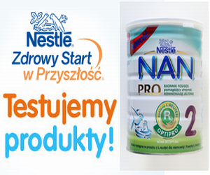 Przetestuj mleko następne NAN PRO 2 z L. reuteri Konkurs