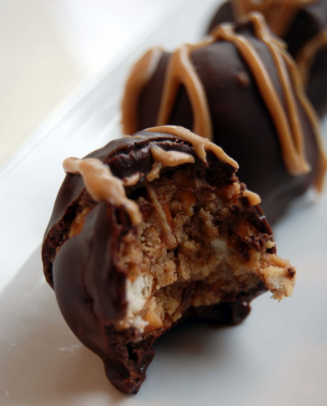 Peanut ButterPretzel Truffles