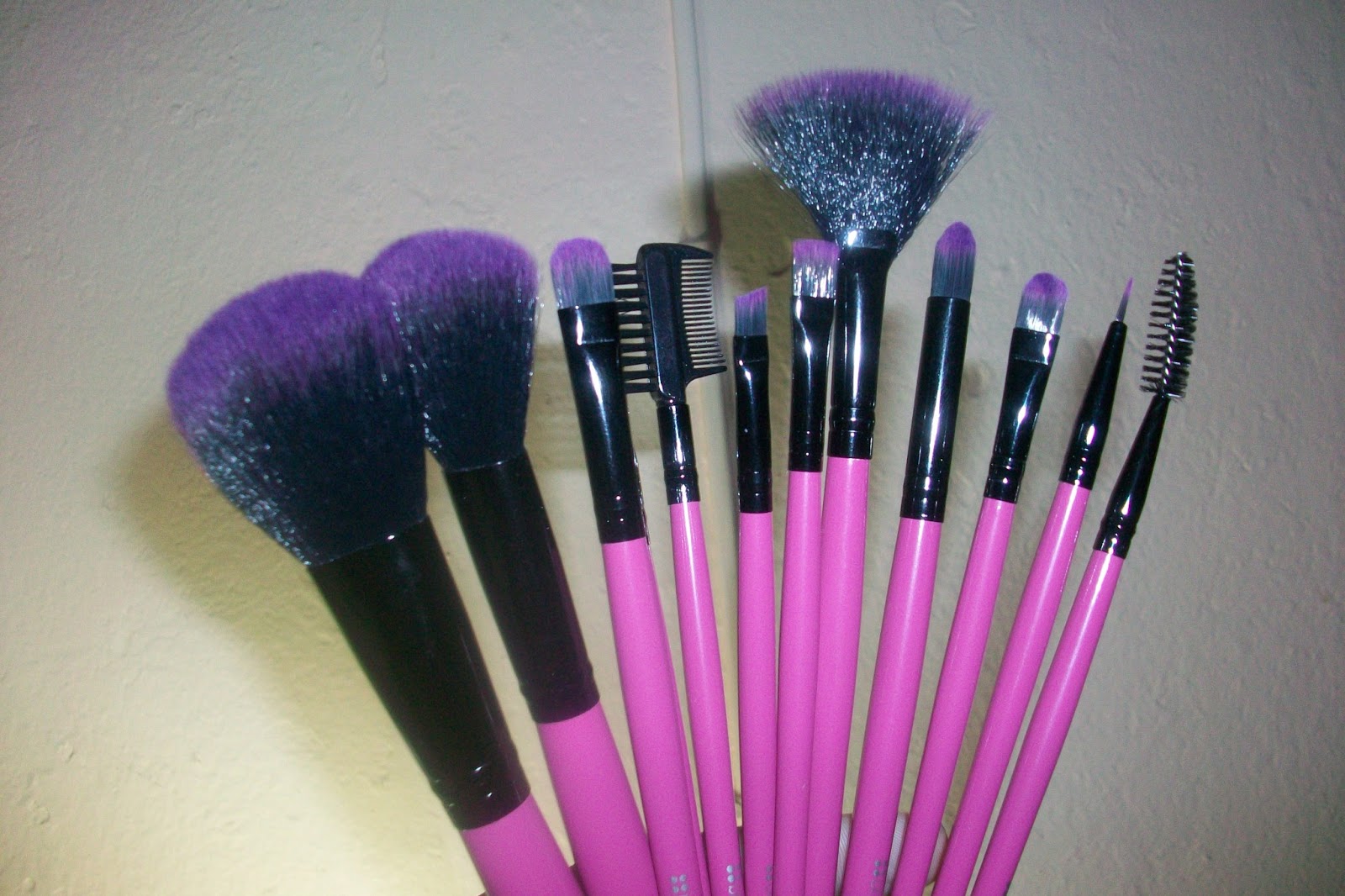 Island Girl Candy Review of 12 piece berry brush set from BH Cosmetics