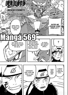 Naruto Mangá 569 - Prove sua Determinação