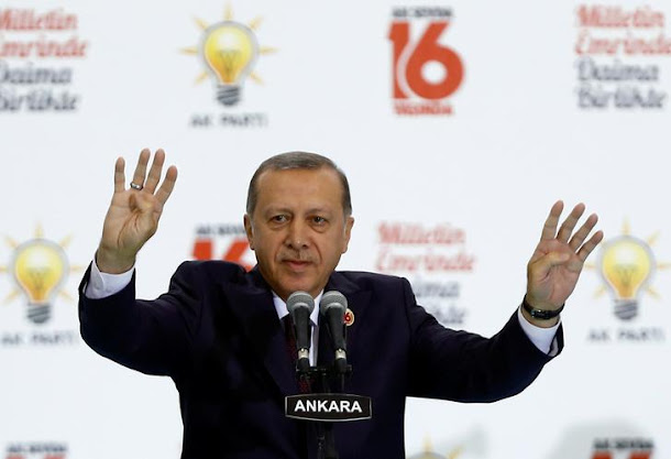 土耳其總統艾爾段(Tayyip Erdogan),粗暴地直接介入德國大選。 土耳其總統艾爾段(Tayyip Erdogan),粗暴地直接介入德國大選。