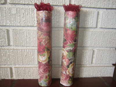 Successful Secrets: Glass Vases Turned To Decor