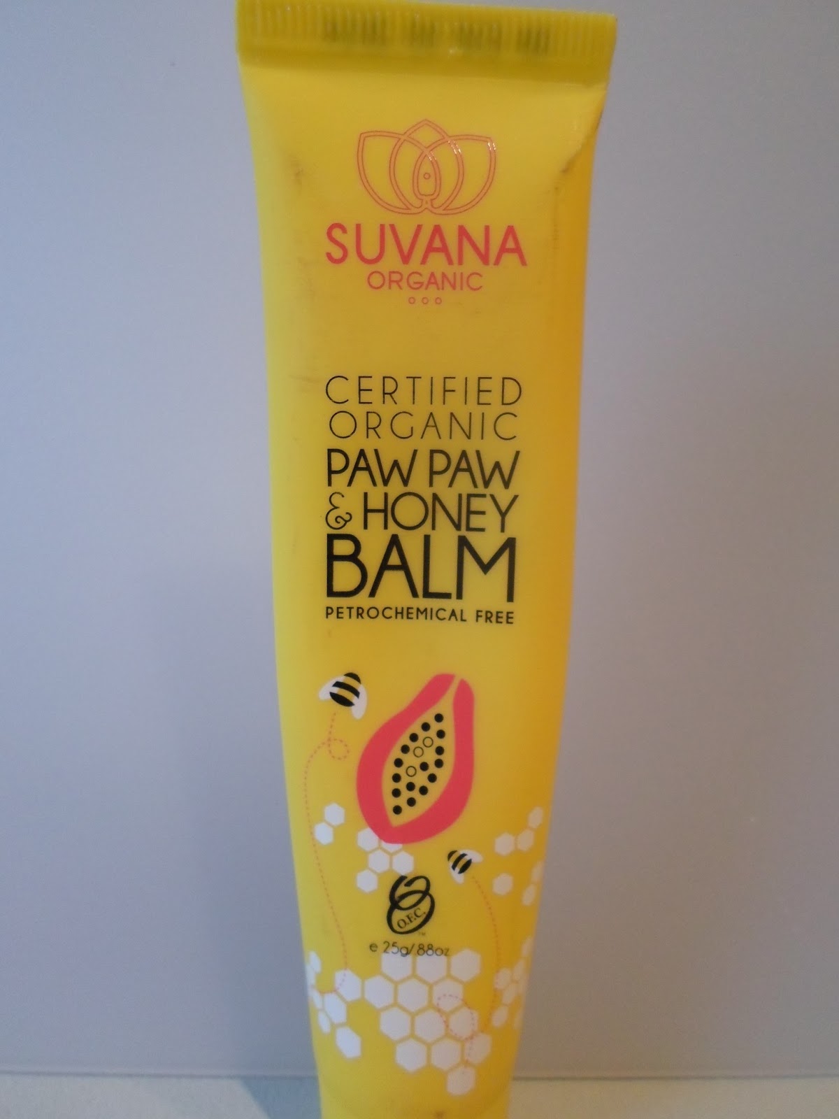Suvana Organic Paw Paw & Honey Balm Sugarpuffish