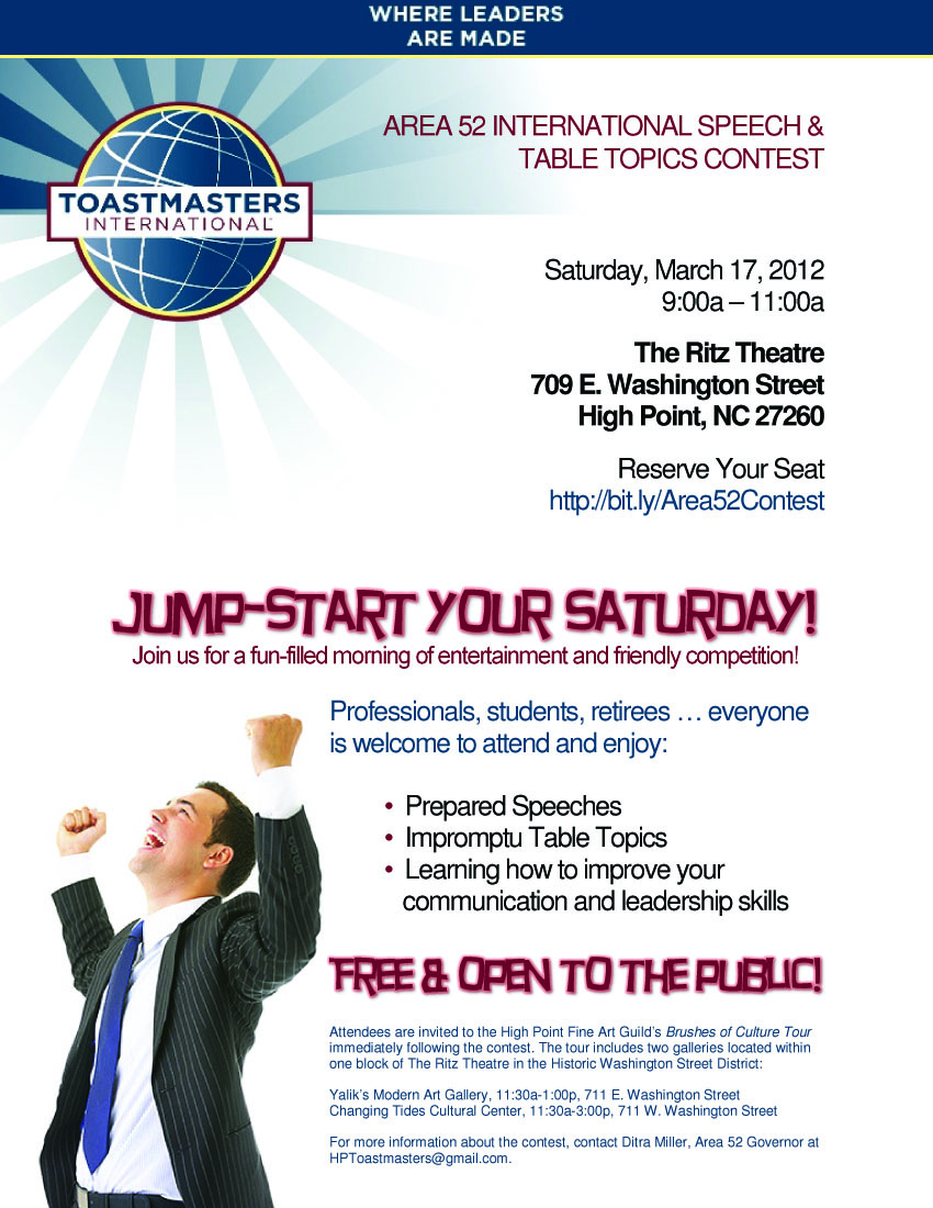 division e toastmasters area 52 international speech table topics toastmasters speech contest flyer