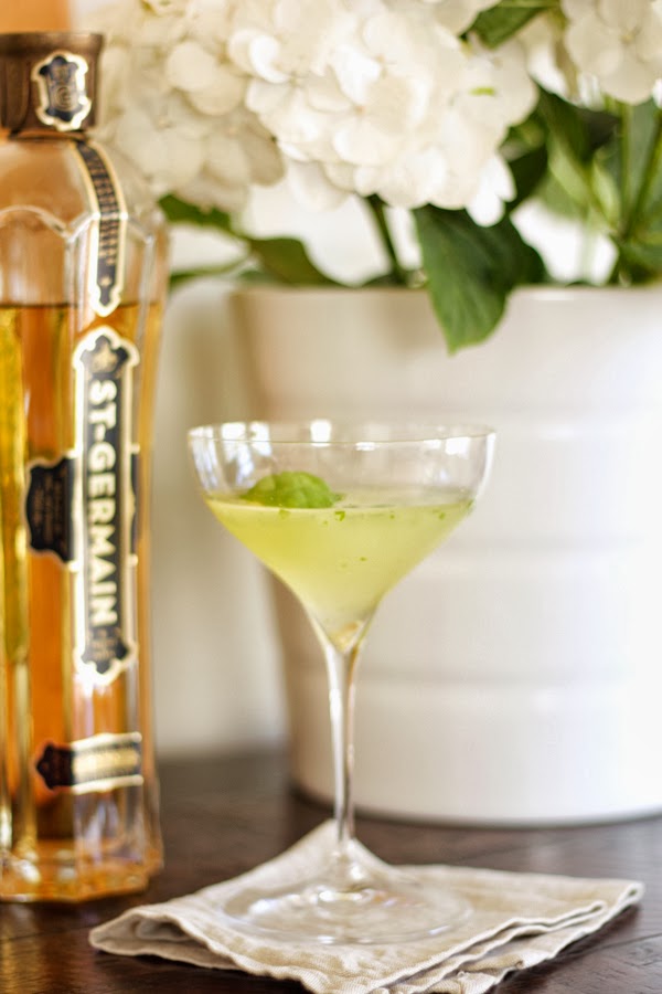 In Good Taste Basil & Lemon Cocktail