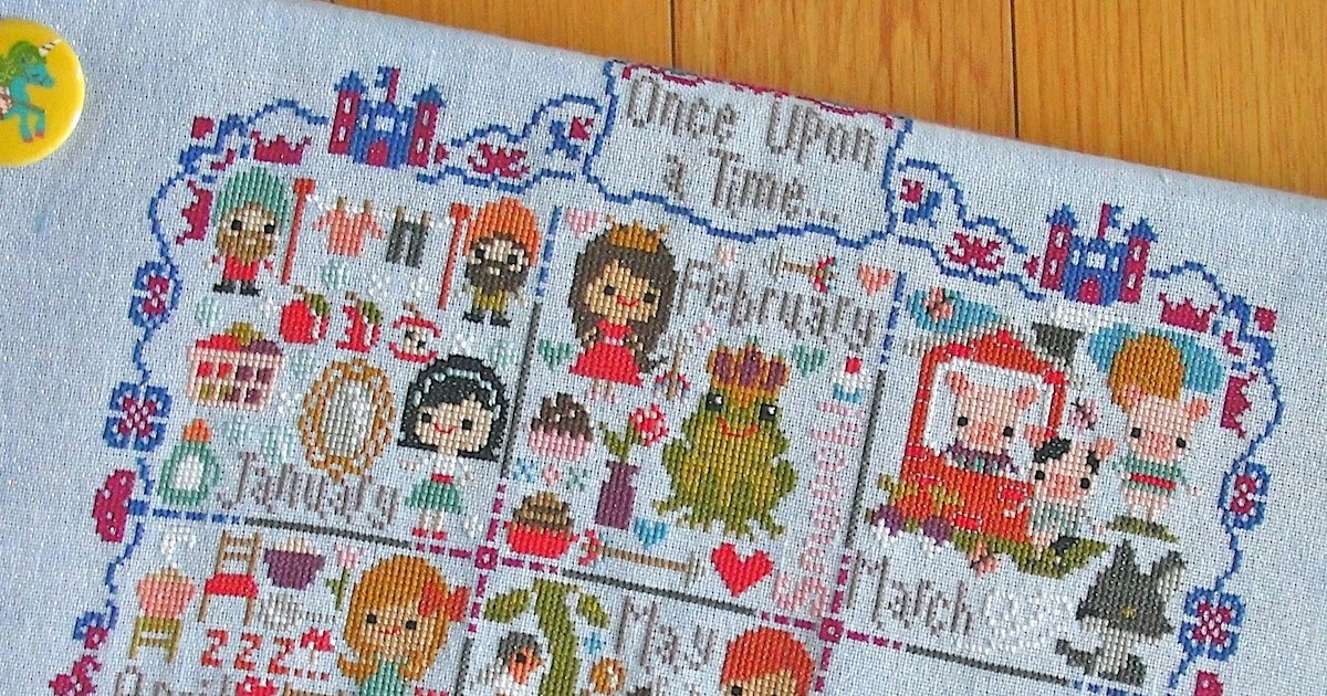 Stitchy Quilt Stuff "Once Upon A Time" Cross Stitch Sew Along
