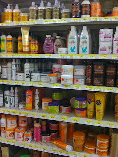 Natural Hair Products in stores