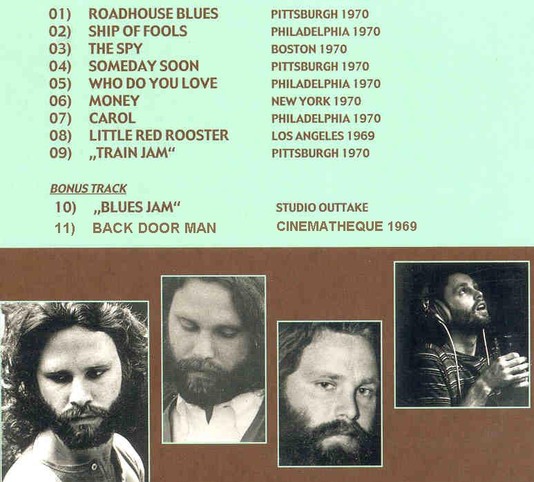 Rock And Pop Bootlegs The Doors 1969 70 Absolutely Live