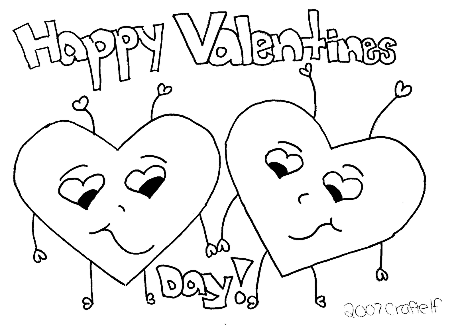 Valentine's Day Coloring Pages >> Disney Coloring Pages