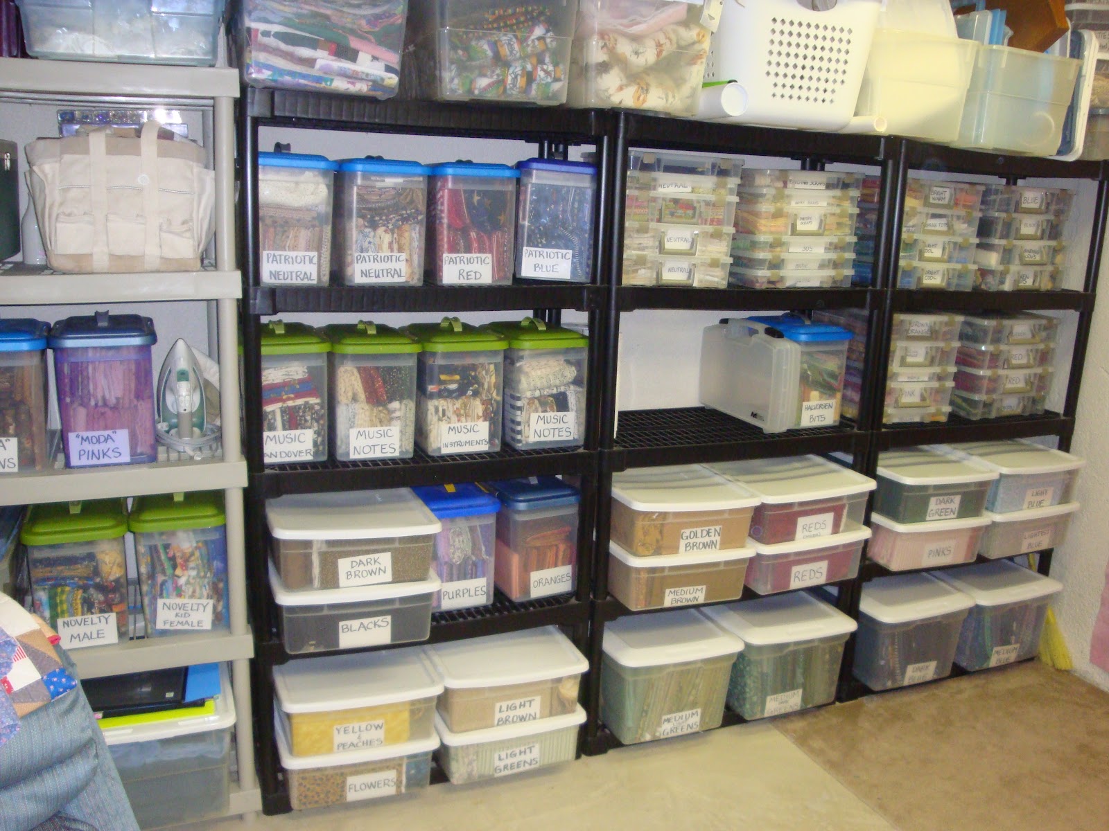 FABRIC THERAPY STASH ORGANIZATION Part 4 Tool/Supply Storage and My
