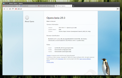 Opera 25 Linux