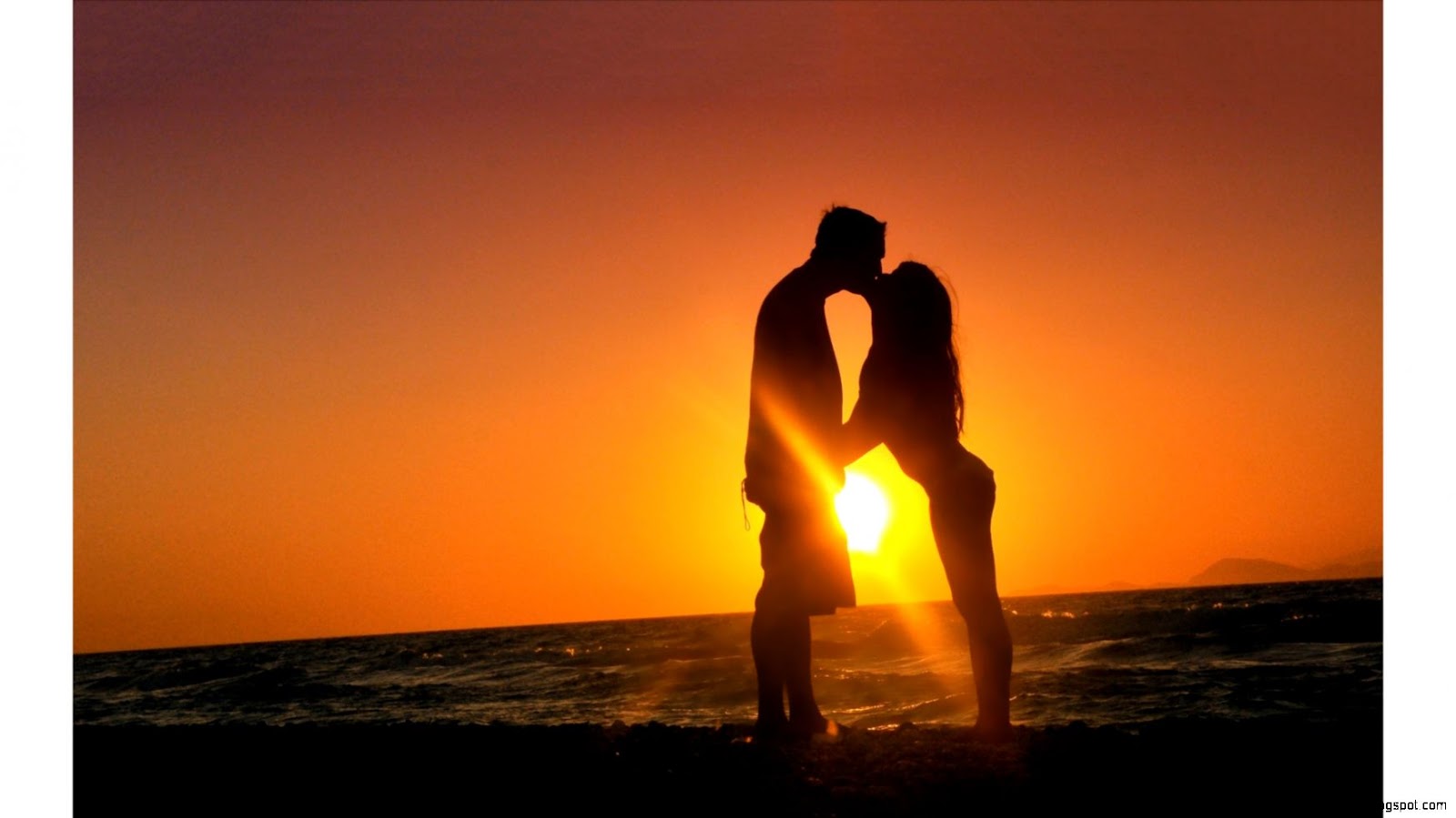 Romantic Couple Kissing Romantic Couple Kissing