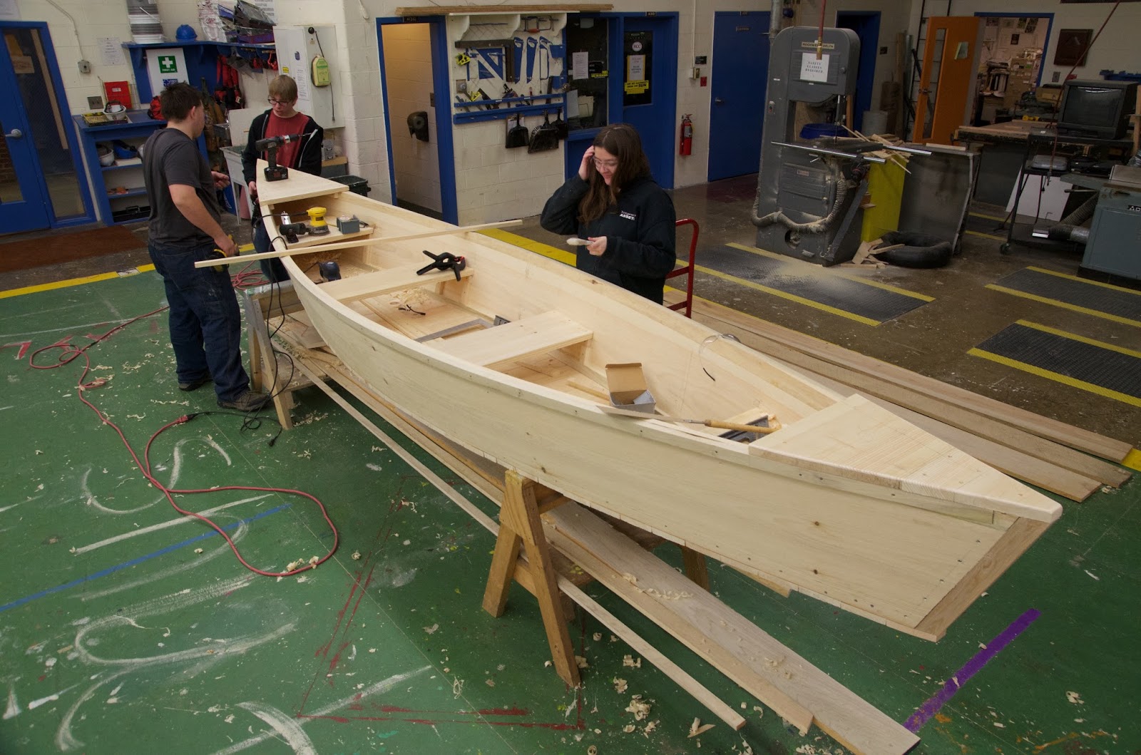 Traditional Boats East and West at Douglas Brooks Boatbuilding