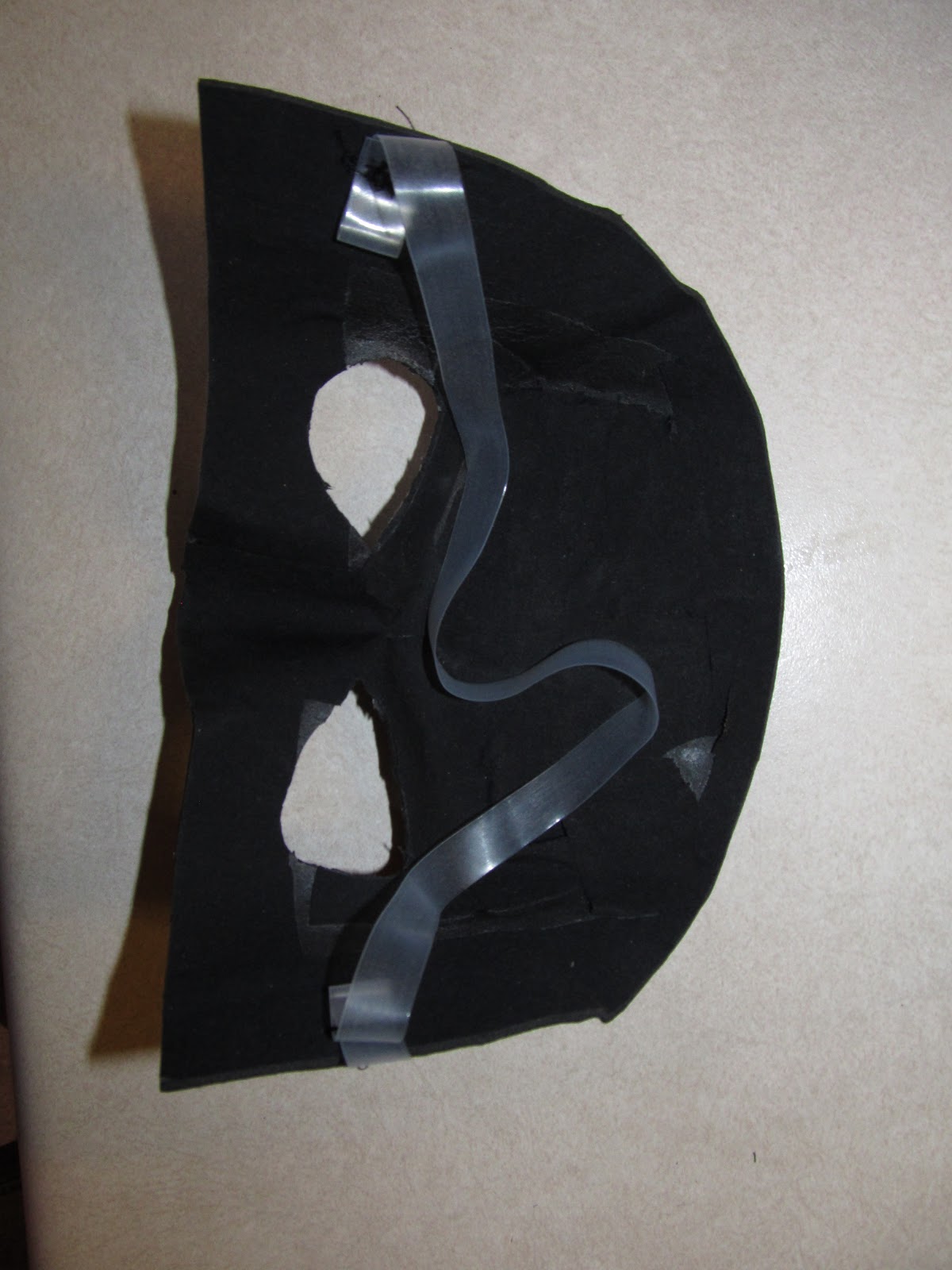 DIY Project Crazy Bat Girl Mask