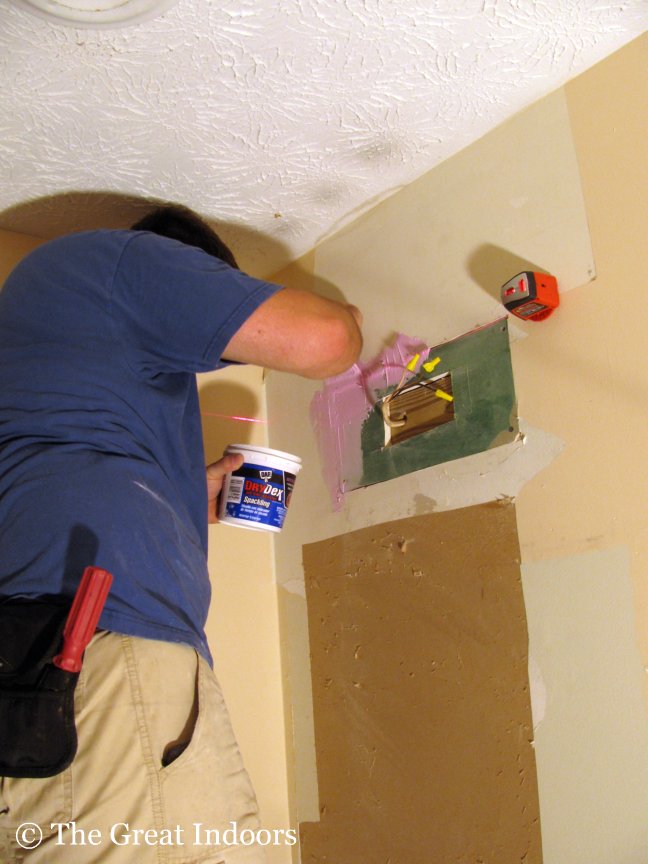 The Great Indoors Guest Bathroom Drywall, Oh Drywall