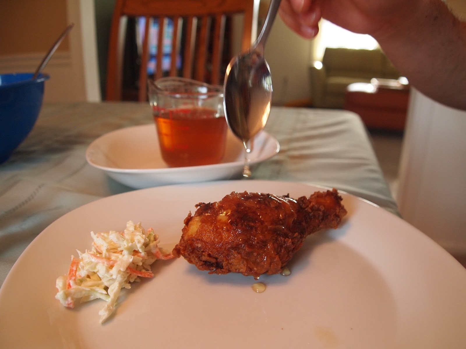 Mad Eats Honey Dipped Fried Chicken