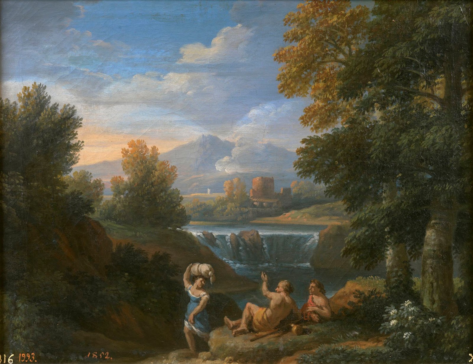 Spencer Alley Skies and their clouds in European paintings, 17th century